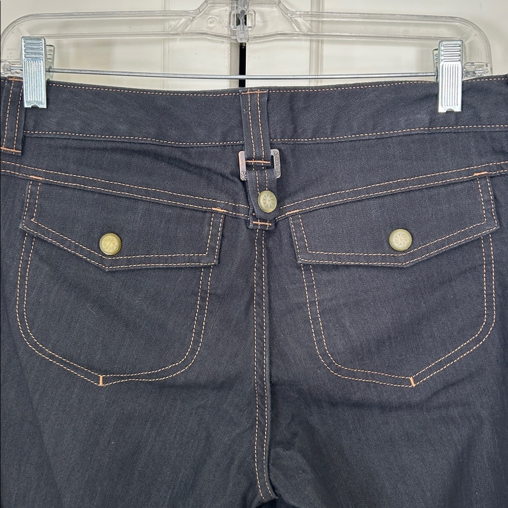 Athleta Women's dark blue stretch Jeans size 6. - Picture 4 of 7